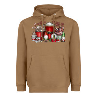 Toasted Coconut Christmas Coffee Drink Heavyweight Hoodie - CowhideDigitalArt