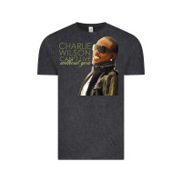 Vintage Black Charlie Wilson Vintage Tee - linhVisuals