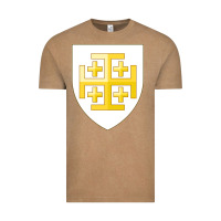 Vintage Coffee arms of the kingdom of jerusalem Vintage Tee - linhVisuals