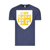 Vintage Denim arms of the kingdom of jerusalem Vintage Tee - linhVisuals