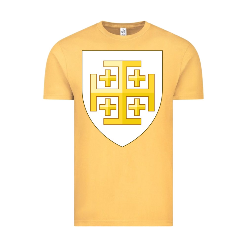 Arms Of The Kingdom Of Jerusalem Vintage Tee by linhVisuals | Teevron