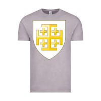 Vintage Zinc arms of the kingdom of jerusalem Vintage Tee - linhVisuals