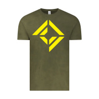Vintage Olive corridor crew Vintage Tee - linhVisuals