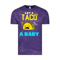 Cloud Purple lets taco bout a baby may,5th cinco de mayo mexican party t shirt Vintage Tee - linhVisuals