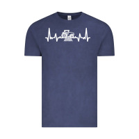 Vintage Denim tractor Vintage Tee - linhVisuals