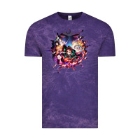 Cloud Purple kimetsu no yaibathe hinokami chronicles Vintage Tee - linhVisuals