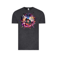 Vintage Black kimetsu no yaibathe hinokami chronicles Vintage Tee - linhVisuals