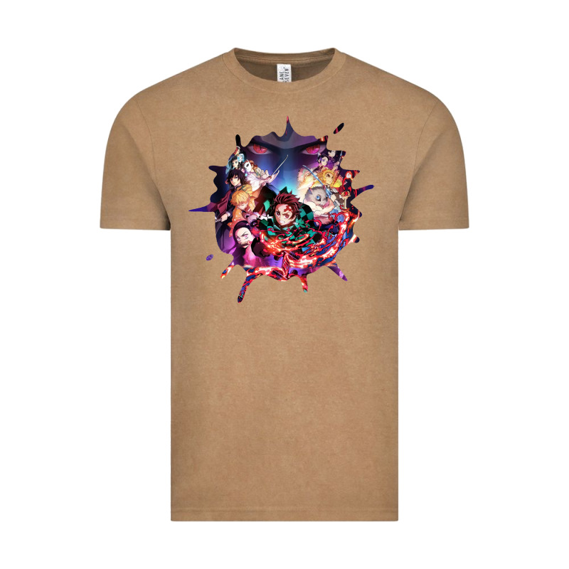 Kimetsu No Yaibathe Hinokami Chronicles Vintage Tee by linhVisuals | Teevron