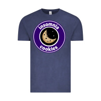 Vintage Denim suitable-insomnia-cookies-worn Vintage Tee - linhVisuals