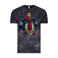 Cloud Black nimsdai purja Vintage Tee - linhVisuals