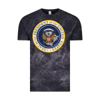 Cloud Black fake presidential seal Vintage Tee - linhVisuals