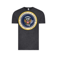 Vintage Black fake presidential seal Vintage Tee - linhVisuals