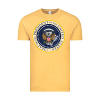 Vintage Mustard fake presidential seal Vintage Tee - linhVisuals