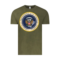 Vintage Olive fake presidential seal Vintage Tee - linhVisuals