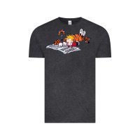 Vintage Black calvin Vintage Tee - linhVisuals