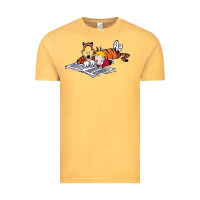 Vintage Mustard calvin Vintage Tee - linhVisuals