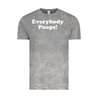 Cloud Rock everybody poops Vintage Tee - linhVisuals