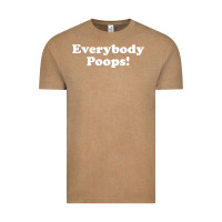 Vintage Coffee everybody poops Vintage Tee - linhVisuals