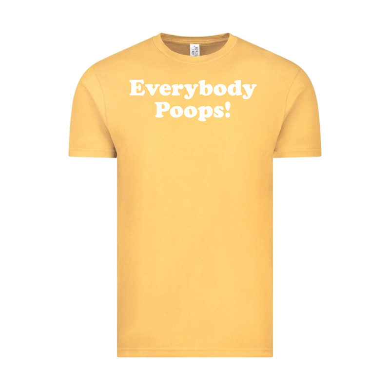 Everybody Poops Vintage Tee by linhVisuals | Teevron