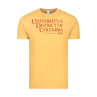 Vintage Mustard University of the District of Columbia Vintage Tee - linhVisuals