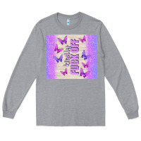Heather Grey kindly fuck off Long Sleeve Tee - TumblerDesignByShophia