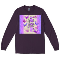 Plum kindly fuck off Long Sleeve Tee - TumblerDesignByShophia