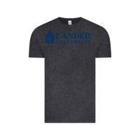 Vintage Black Lander University Vintage Tee - linhVisuals
