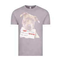 Vintage Zinc pitbull t  shirt i sit for you will you stand for me t  shirt Vintage Tee - linhVisuals