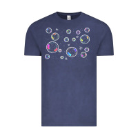 Vintage Denim bubbles t  shirt bubbles t  shirt Vintage Tee - linhVisuals