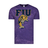 Cloud Purple fiu panthers Vintage Tee - linhVisuals