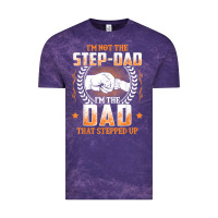 Cloud Purple mens i'm not the step dad i'm the dad that stepped up father gift t sh Vintage Tee - linhVisuals