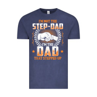 Vintage Denim mens i'm not the step dad i'm the dad that stepped up father gift t sh Vintage Tee - linhVisuals