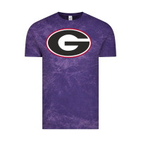 Cloud Purple georgia a Vintage Tee - linhVisuals