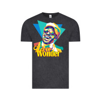 Vintage Black stevie wonder vintage Vintage Tee - linhVisuals