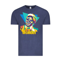 Vintage Denim stevie wonder vintage Vintage Tee - linhVisuals