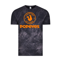 Cloud Black suitable-popeyes-worn Vintage Tee - linhVisuals