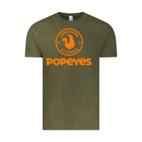 Vintage Olive suitable-popeyes-worn Vintage Tee - linhVisuals