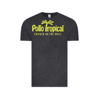 Vintage Black suitable-pollo-tropical-worn Vintage Tee - linhVisuals