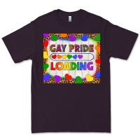 Plum Gay Pride Loading LGBTQ Tumbler Premium Tee - BundleAndBundleShop