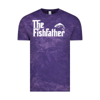 Cloud Purple mens the fishfather funny fish father day lover t shirt t shirt Vintage Tee - linhVisuals