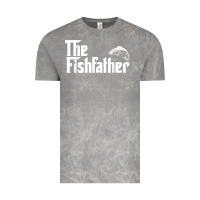 Cloud Rock mens the fishfather funny fish father day lover t shirt t shirt Vintage Tee - linhVisuals
