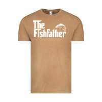 Vintage Camel mens the fishfather funny fish father day lover t shirt t shirt Vintage Tee - linhVisuals