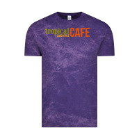 Cloud Purple suitable-tropical-smoothie-cafe-worn Vintage Tee - linhVisuals