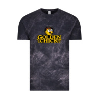 Cloud Black suitable-golden-chick-worn Vintage Tee - linhVisuals