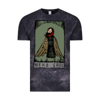 Cloud Black neko case clässic Vintage Tee - linhVisuals