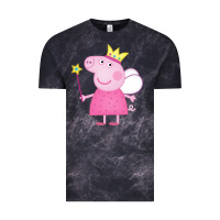 Cloud Black pig Vintage Tee - linhVisuals