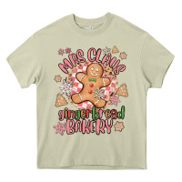 Mossy mrs claus gingerbread bakery Heavy Core Tee - MaliasSmallBusiness