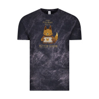Cloud Black fox news new Vintage Tee - linhVisuals
