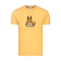 Vintage Mustard fox news new Vintage Tee - linhVisuals
