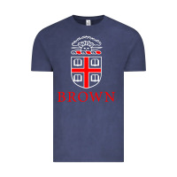 Vintage Denim brown university Vintage Tee - linhVisuals